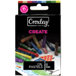 Croxley Create 8mm Oil Pastels Round 12's